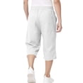 thumbnail image 7 of Hessimy Boys Pull on Jogger Pants Quick Dry School Uniform Pants with Pockets 6-12 Months 12-24 Months 2T 3T 4T 5T 6T 7T 8T 9T Children(White,4-5 Years), 7 of 7