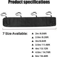 thumbnail image 5 of Housse de Store, Housse de Protection pour Auvent de Patio 3m Gris Imperméable Protection Hivernale Noir, 5 of 5