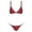 Wine Red, variant on Extreme Micro Bikini Thong Bikinis Sets for Women G String Mini Bathing Suit Sexy Exotic Tiny Brazilian Swimsuit (Black, XL)
