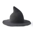 thumbnail image 5 of LILIYA Halloween Witch Hat for Women Wide Brim Foldable Halloween Wool Hats for Dress Up Party Performance Cosplay Costume Accessory 2026, 5 of 7