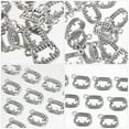 thumbnail image 2 of Milisten 80pcs Vampire Fangs for Cosplay Silver Alloy Jewelry Components for Events, 2 of 5