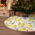 thumbnail image 6 of KLL Flowers and Butterflies Christmas Tree Skirt 48" ,Party Decorations Farmhouse for Christmas Decorations Holiday Party, 6 of 6