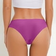 thumbnail image 4 of PMVFHDE Culottes Triangle Sport Taille Basse en Coton Uni pour Femmes, 4 of 8