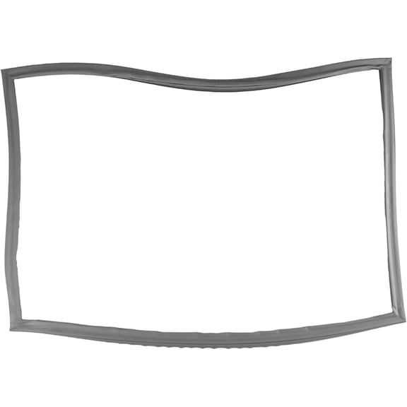 Whole Parts Refrigerator Freezer Door Seal Gasket (Gray), Single Piece, Part# W10443324 - Replacement & Compatible with Some Maytag, Kenmore and Whirlpool Refrigerators