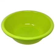 4 Pcs of 12 Round Plastic Wash Basin, Dish Bowl, Laundry Bowl, Cleaning Pail, Shampoo Basin & Trays (4 Quart Capacity)