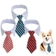 thumbnail image 1 of Corbata para perro de 3 piezas, cuello para gato, collar para perro, corbata ajustable para perro y gato, ropa formal 2769, 1 of 8