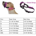 thumbnail image 2 of LAICAIW Nylon Dog Muzzle for Large Dogs Prevent from Biting, Barking and Chewing, Adjustable Loop (M/Black), 2 of 7