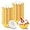 200 GOLD, variant on FULANDL 200Pcs Wave Cupcake Liners, Standard Size Baking Cups Muffin Liners, Cupcake Wrappers Holders for Birthday Party Wedding
