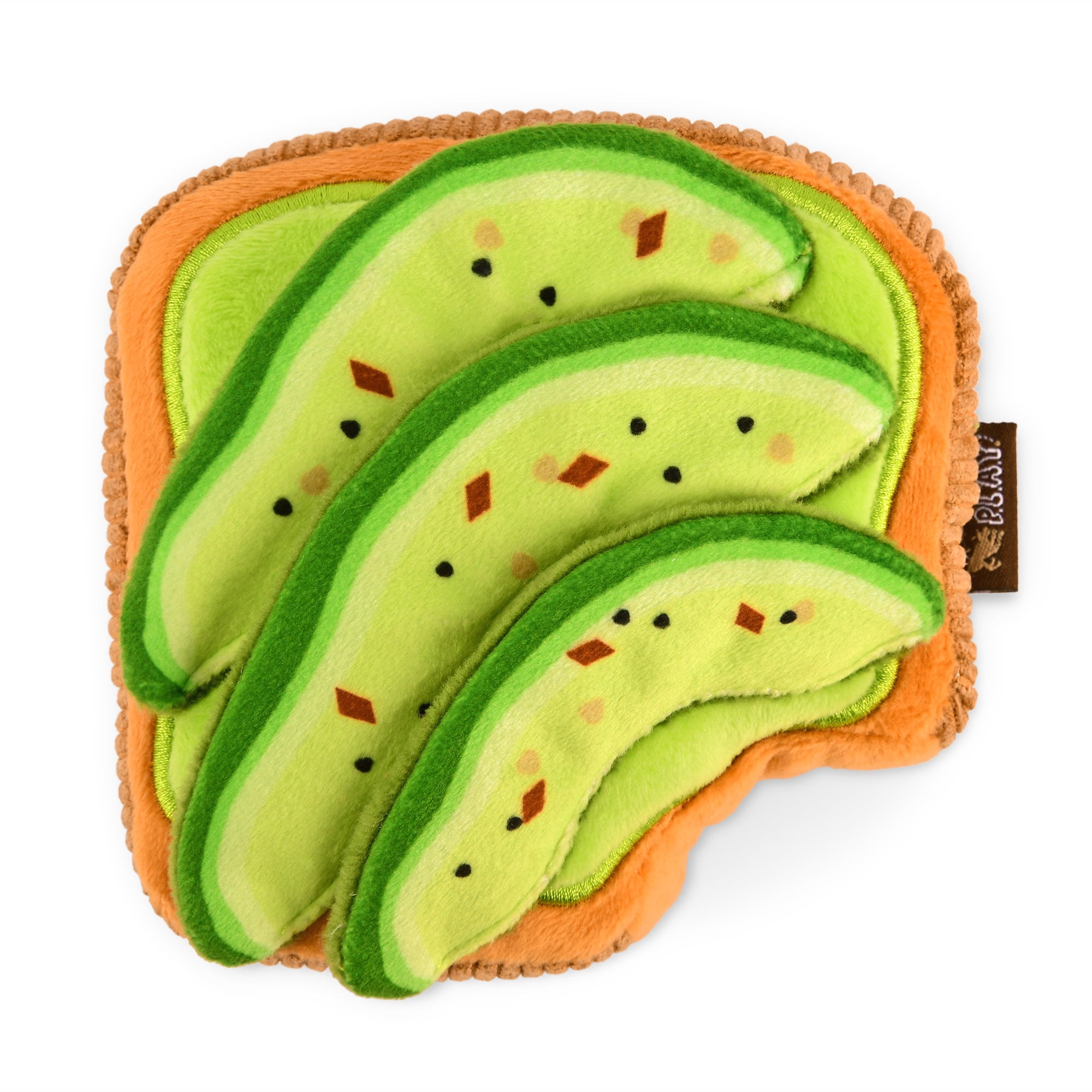 Barking Brunch Collection: Avo-Doggo Toast Pet Chew Toy