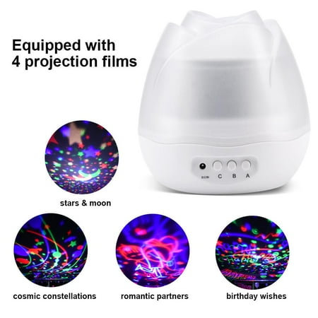 Dilwe Rotating Projector Night Light Baby Nursery Dilwe Rotating Projector Night Light Baby Nursery