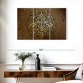 thumbnail image 3 of Elephant Stock Ancient Mayan Calendar Wall Art - Horizontal Multi Panel Canvas - Living Room Wall Decor - Education Multi Panel - Brown And Gold Decor - 38" x 24", 3 of 8