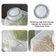 thumbnail image 4 of Flour Storage Container Clear Rice Dispenser Airtight Rice Storage Bin Grain Container For Rice Pantry Flour, 4 of 9