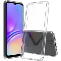 Clear Case for Samsung Galaxy A05, Aquaflex Semi-Flexible TPU [Shock Absorbing] Transparent Phone Cover