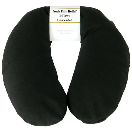 Neck Pain Relief Pillow - Hot / Cold Therapeutic Pillows For Shoulder & Neck Pain , Sleeping , Stress & Migraine Relief - Unscented Neck
