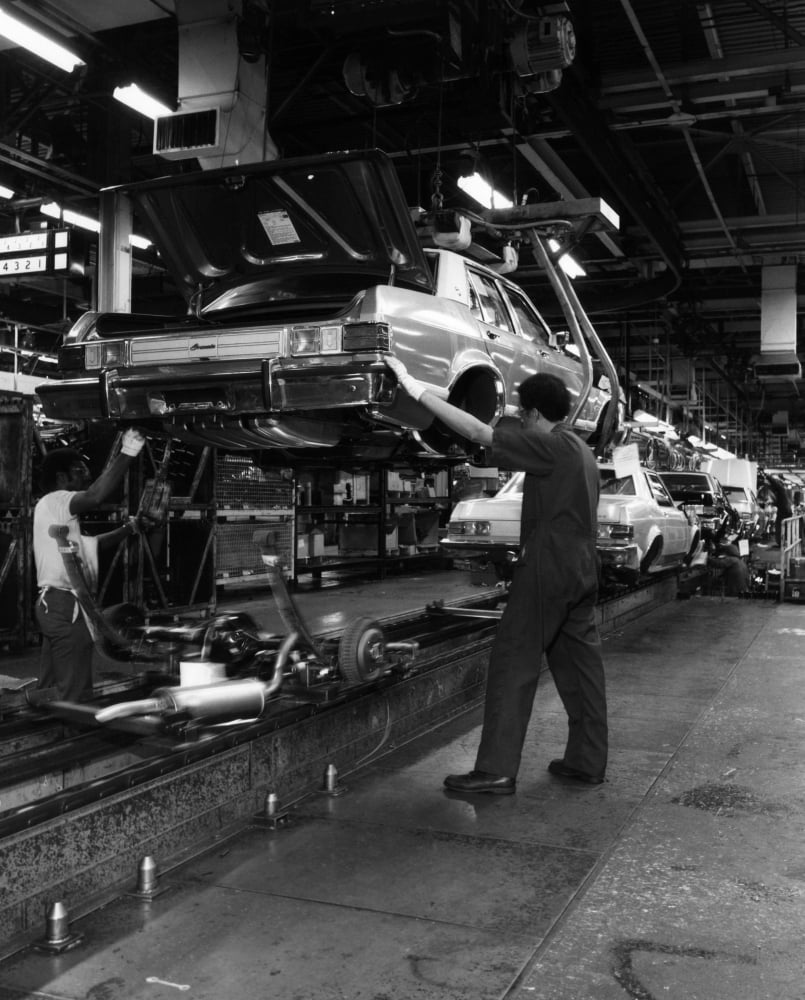 Assembly Line At Ford Motor Company History