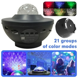 AAOMASSR Galaxy Projector, Night Light Star Projector Bedroom Kids Music Bluetooth Starlight, Ocean Wave Lamp Nebula Timer Sensory Lullaby Led Ceiling Baby Adults Teen Gifts Room Remote/APP Control