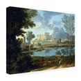 thumbnail image 4 of Nicolas Poussin 'Landscape With Calm' Canvas Art, 4 of 4