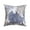 Blue, variant on PiccoCasa Polyester Plant Printed Throw Pillow Cover, 18"x18"