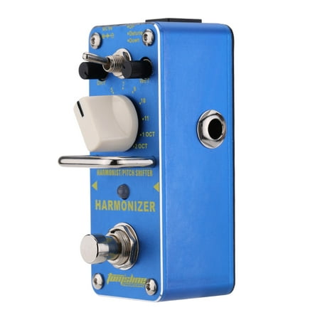 AROMA AHAR-3 Harmonizer Harmonist/Pitch Shifter Electric Guitar Effect Pedal Mini Single Effect with True (Best Vocal Harmonizer Pedal 2019)