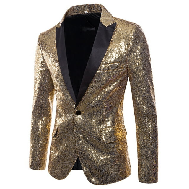 SUNSIOM Blazer à Manches Longues Costume Veste Décontractée Manteau Haut Vêtement d'Extérieur Mariage Fête