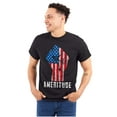 thumbnail image 3 of American Attitude Rebel Patriot Plus Size Crewneck Graphic Tee Shirt Brisco Brands 2X, 3 of 6