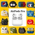 thumbnail image 2 of Auriculares Bluetooth Con Cable Tws airpods pro 3 Viene Con Funda Protectora De Dibujos Animados Compatible Con android E ios, 2 of 4