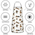thumbnail image 6 of Sikiie German Shepherd Dog Aprons for Kitchen Cooking Aprons, Chef Apron for Men Women Chef, 6 of 7