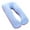 Blue+Purple, variant on U-Shape Pregnancy Pillow 51 Inch Maternity Pillow with Washable Cover Nursing Support Cushion for Pregnant Women Side Sleeping (Green)