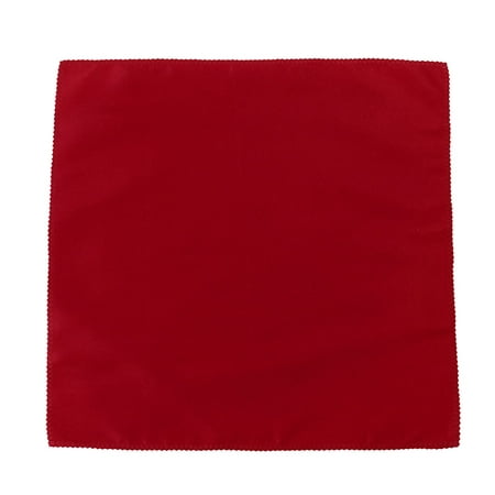 Home Table Fabric Square Glass Mat Placemat Dinner Cloth Napkin Red 48cm x
