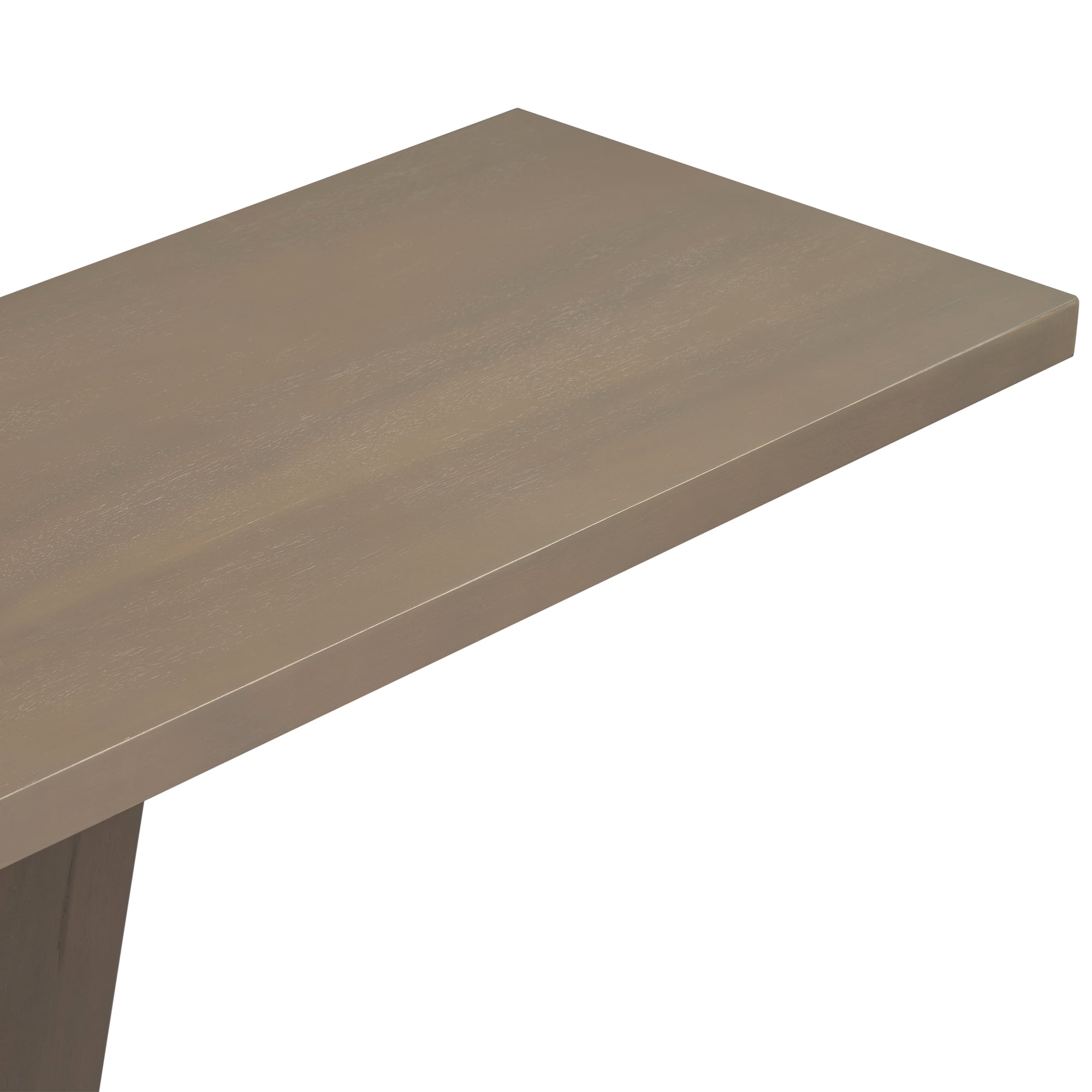 Aukfa Wooden Rectangular Console Table, Sofa Table Behind The Couch V-Base Design for Living Room, Entryway,Brown