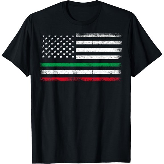 Italian American Flag Italy Flag T-Shirt