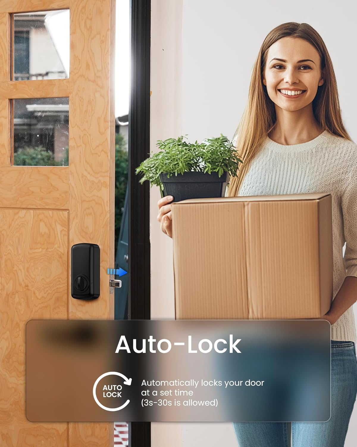 DESLOC A100F Fingerprint Keyless Entry Deadbolt photo 8