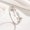 Copper Plated White Gold, variant on Open Mouth Copper Leaf Zircon Ring For Women, Electroplated Rose Gold or White Gold Finish