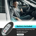 thumbnail image 2 of Reemplazo de control remoto inteligente de entrada sin llave KR5S180144014 433Mhz para Nissan Murano 2015-2018 para Nissan Pathfinder 2016-2018 285E3-5AA3D 285E35AA3D Chip 4A 3 Botones, 2 of 7