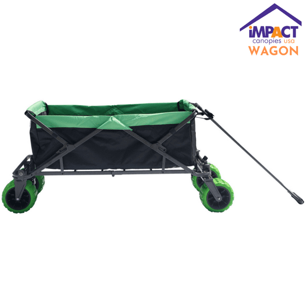 Impact Canopy Folding Utility Wagon, Collapsible, All Terrain Beach