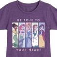 thumbnail image 3 of Disney Princess - Be True To Your Heart - Toddler & Youth Girls Short Sleeve Graphic T-Shirt, 3 of 5