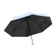 thumbnail image 5 of Paraguas plegable para mujer, impermeable, portátil, resistente al viento, protección solar, 6 varillas Azul, 5 of 9