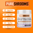 thumbnail image 5 of Lavender Vanilla Coffee Super Creamer - Coconut Milk Powder, MCT, Lion’s Mane, Reishi, Cordyceps. Plant-based, Dairy-free. Made in North America (120g/4.23oz), 5 of 6