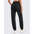 thumbnail image 2 of Pantalones Jogger Térmicos CRZ YOGA de Cintura Alta con Forro Polar Negro M, 2 of 7