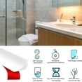 thumbnail image 5 of Gamvdout 2M Shower Seal Strip, Wet Room Bathroom Floor Barrier, Shower Tray Sealing Strip, Silicone Bath Edging Seal Trim Strip, Bathroom Sealant, 5 of 7
