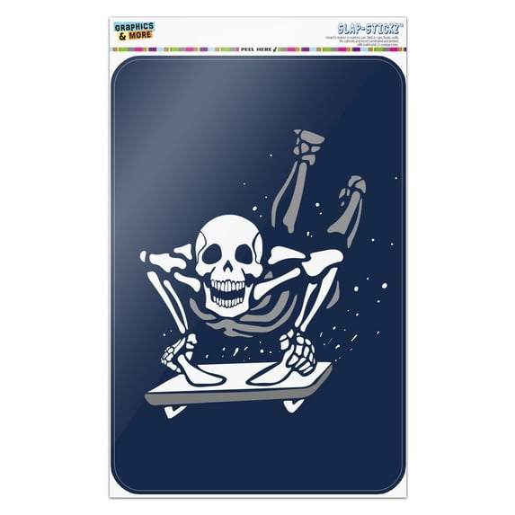 Skeleton Sledding Cresta Sled Winter Sport Home Business Office Sign