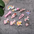 thumbnail image 2 of Mialoley Little Girls Princess Hairpins, Sweet Style Animal/Flower Bangs Clip, 2 of 7