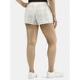 thumbnail image 3 of No Boundaries Crochet Drawstring Shorts, 3'' Inseam, Women's, 3 of 5