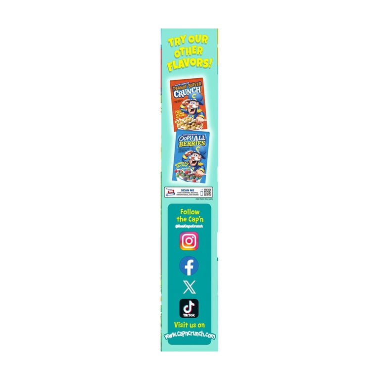 Cap'n Crunch, Crunch Orange Creampop, Kid's Cereal, 12.6 oz