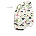 thumbnail image 6 of Fuzoiu Dinosaur Print Seat Covers Set, Car Seat Covers Front Seats, Car Seat Protector, Car Seat Cushion, Seat Covers Carseat Cover Universal Fit for Most Cars, 6 of 7