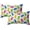 Chaud Rose Vert Bleu Jaune Lapin, variante sur Housses de Coussin Lombaire de Pâques Printemps 12x20 Ensemble de 2 Lapin Coloré Décoration de Vacances Coton Doux Long Coussin pour Canapé Lit Maison