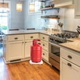 thumbnail image 5 of KAKOWELY Base de Réservoir de Propane Ronde en Pot avec Roues, Plateau de Réservoir de Gaz, Support de Cylindre de Gaz, Support de Rouleau pour Plante Robuste pour Intérieur Extérieur Maison Jardin, 5 of 5