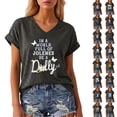 thumbnail image 4 of JINGTIAN Dolly Women's Graphic Tee Vintage Country Music T-Shirt Western Nashville Shirt Short Sleeve Crew Neck Concert Fan Top, 4 of 6