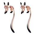 thumbnail image 1 of Pendientes colgantes Yashi plata oro 6 cm para mujer, 1 of 4