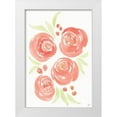 thumbnail image 1 of Lee, Judson 23x32 White Modern Wood Framed Museum Art Print Titled - Red Roses, 1 of 4